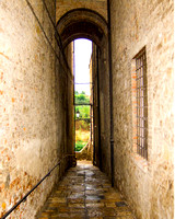 Street Scene (Narrow Street) - Colle di Val d'Elsa (Five)