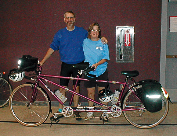 Ed and Lynnae - Cycle Washington - 2002