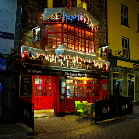 The Kings Head at Christmas Time