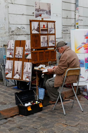 Street Artist - Place du Tertre