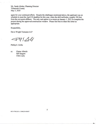 05/05/20 Letter from Grillo to Absher - page 5