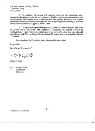 05/07/20 Letter from Grillo to Absher - page 2
