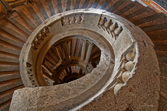 Grand Spiral Staircase - Looking Down