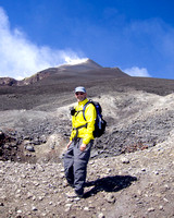 Ed on the Eastern Slope of Mt. Etna (Italy) - September 2010