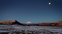 Mt. Hood and Moon - Dufur Valley