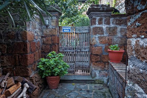 Gate to the Garden/Arbor Dining Area